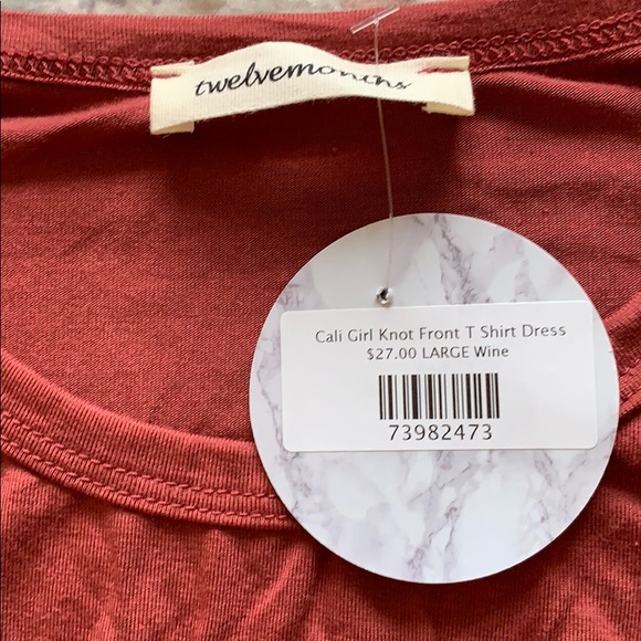 NWT Knot T-Shirt Dress - Picture 2 of 4